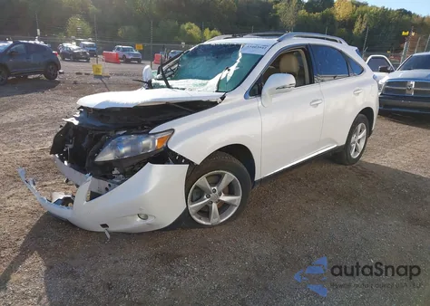 2010 Lexus Rx 350 from USA, damaged, VIN 2T2BK1BAXAC049742
